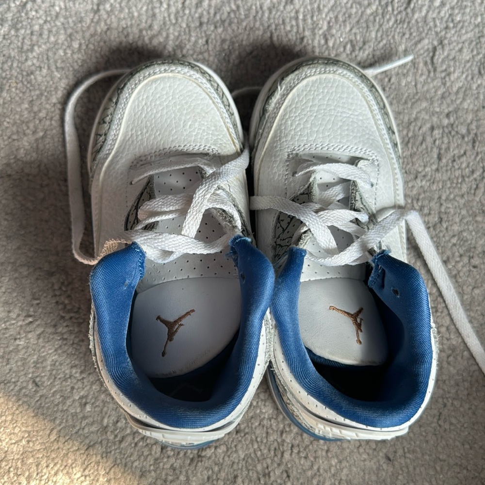 Toddler Blue Wizard Jordans